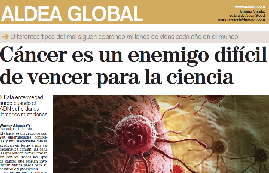 Proyecto ‘El científico explica’ Tema: Cáncer es un enemigo difícil de vencer para la ciencia